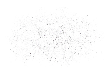 Shimmering glitter cloud isolated on transparent background