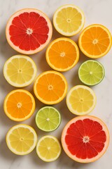 Obraz premium lemon and orange
