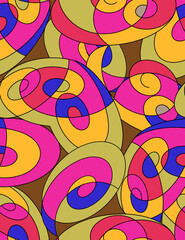 Abstract Pattern Geometric color