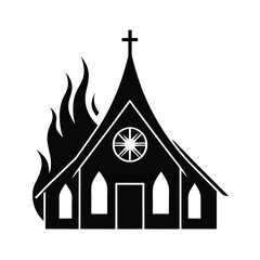 church icon vector illustration