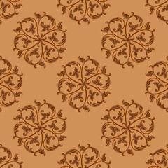 seamless pattern with flowers