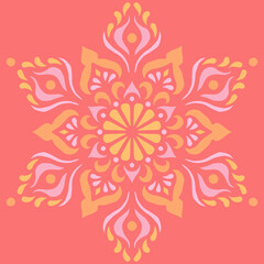 vector illustration of a flower