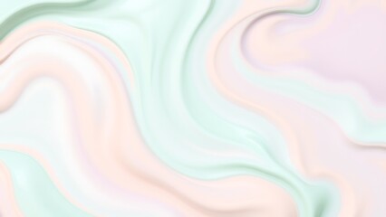 Obraz premium Whimsical Melted Ice Cream Backgrounds with Pastel Drips for Playful Designs
