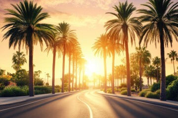Golden Sunset Highway