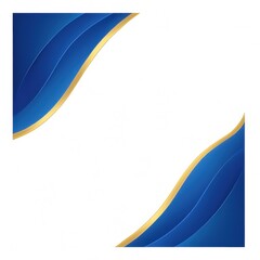 Elegant corner background with corporate layout