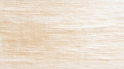 Cream linen texture with subtle variations, perfect for backgrounds or textile design, conveying soft and natural feel