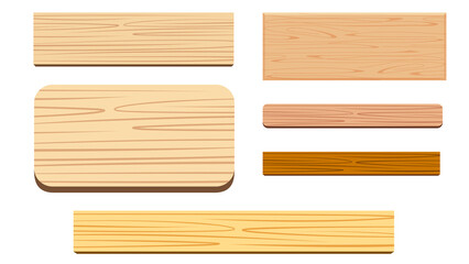 A Collection of Various Wooden Planks and Boards