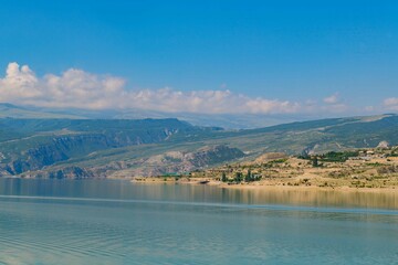 The Chirkeyskoye reservoir in Dagestan is the largest reservoir