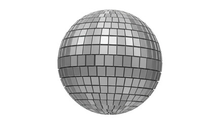 Silver Disco Ball Party Lights Nightclub Decor 70s Retro Dance Floor Mirror Ball Festive Shiny