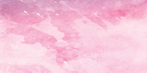 Soft Pink and White Watercolor Background with Dreamy Pastel Blending and Gentle Artistic Texture for Elegant Design Projects. Elegant Abstract Pink and White Background with Watercolor Brush Strokes,