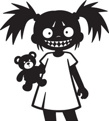 Garden Pile Silhouette Halloween