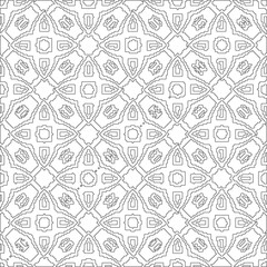 Linear pattern. Digital design.Black and white pattern for web page, textures, card, poster, fabric, textile. Linear Wallpaper Image.
Repeating ornament.