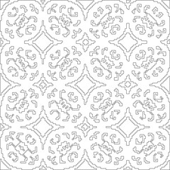 Linear pattern. Digital design.Black and white pattern for web page, textures, card, poster, fabric, textile. Linear Wallpaper Image.
Repeating ornament.