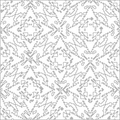 Linear pattern. Digital design.Black and white pattern for web page, textures, card, poster, fabric, textile. Linear Wallpaper Image.
Repeating ornament.