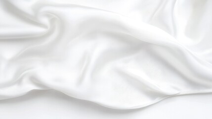 Obraz premium A Blank White Fabric