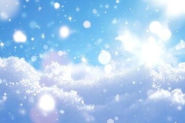 Fototapeta premium Winter wonderland scene