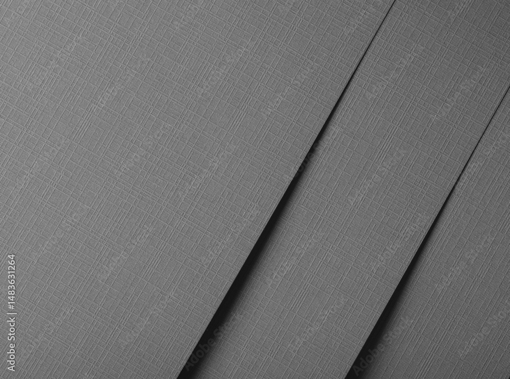 Aufkleber gray matte paper texture with an embossed, woven pattern, featuring geometric lines and a subtle,