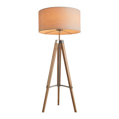 Floor lamp isolated on transparent background