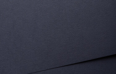 Dark blue matte paper texture with a sleek, premium finish, featuring geometric lines and a