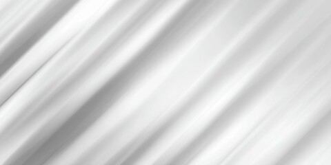 Obraz premium Smooth metallic background with diagonal ridged lines and silver gradient lighting 