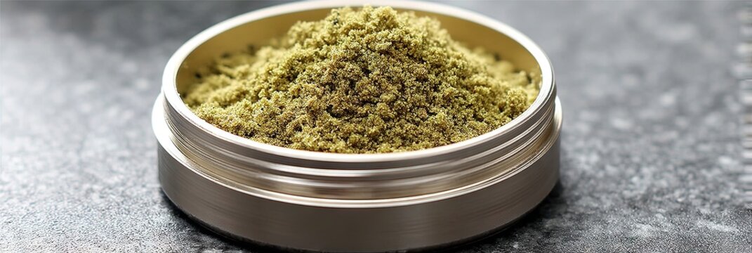 sticky award-winning cannabis kief