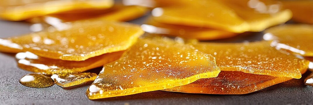 sticky award-winning cannabis shatter 