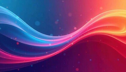 Abstract swoosh background, dynamic curves, flowing lines, vibrant colors , elegant, light