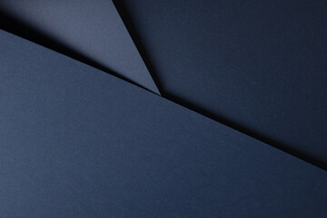 Dark blue matte paper texture with an elegant, premium finish, featuring a minimalistic abstract