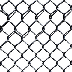 Fototapeta premium chain link fence background metal wire mesh barrier fence image