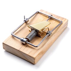 A Wooden Mousetrap, Ready to Trap..