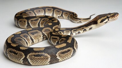 Obraz premium Congo Snake on studio background 