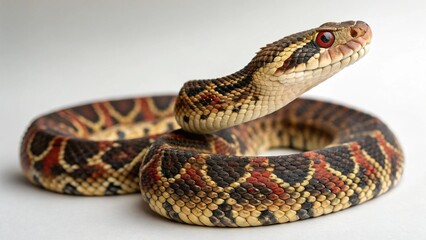 Fototapeta premium Congo Snake on studio background 