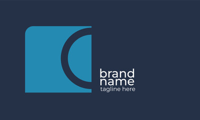 Sleek Blue Name Card Design for Corporate and Personal Branding