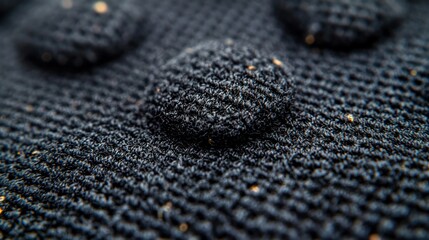 Dark textured surface featuring raised circular elements
