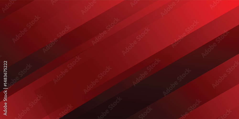 Poster abstract modern red background with diagonal lines.minimal futuristic gradient shape background vect