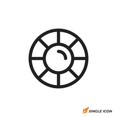 camera icon vector illustration. camera symbol isolated on white background