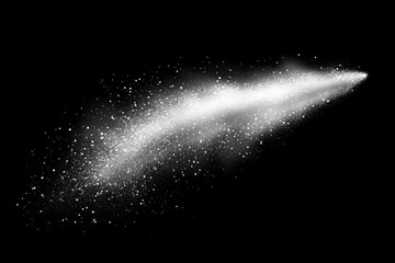 Streaking, powdered light effect