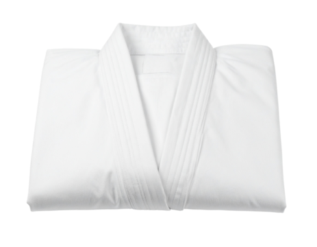 Crisp White Karate Gi - Powered by Adobe