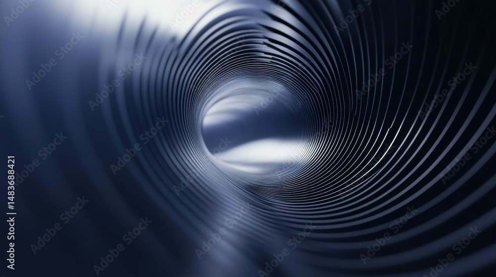 Poster abstract blue wave background, dive into the mesmerizing world of abstract design with this 3d rende