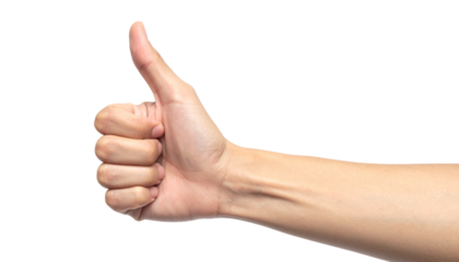 Thumbs Up! Positive Sign