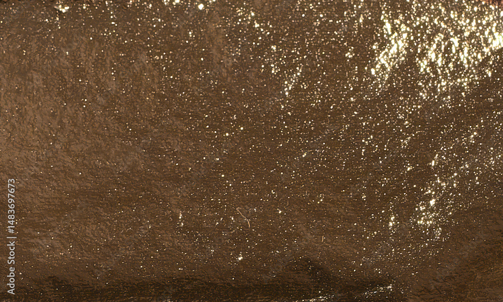 Poster shiny metallic foil texture with a sleek, pearlescent finish. bright, glimmering surface with a