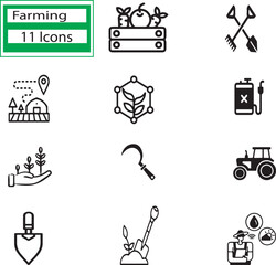 Farming icons