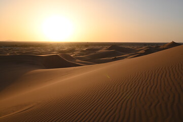 dunes de Merzouga (Maroc)