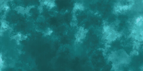 Subtle Fog Movement Across a Peaceful Blue and Aqua Canvas

