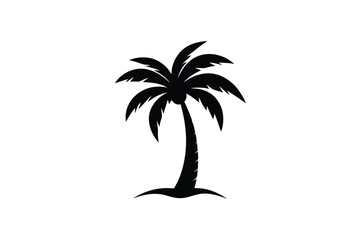 silhouette of palm trees