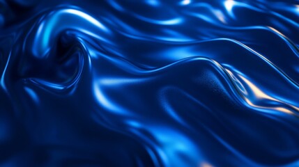 Obraz premium Creating a luxurious atmosphere with a refined abstract blue background for interior design digital art and branding projects