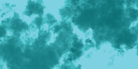 Visual Harmony of Soft Smoke and Blue-Green Haze Patterns

