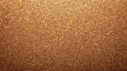 Textured Brown Cork Board Background Close Up Detail Pattern Design Material Rustic Wall Surface