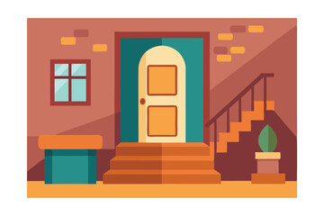 entrance to the old building