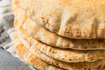 Homemade Greek Pita Bread Pockets